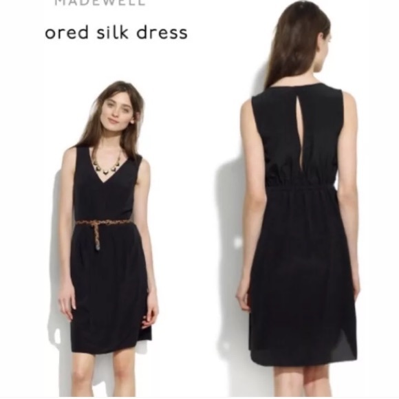 Madewell Dresses & Skirts - Madewell tailored silk sleeveless dress